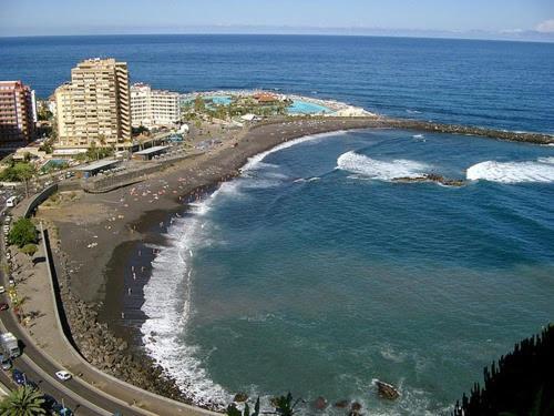 Estudio Edificio Emblemático Primera Línea Playa Первая линия Puerto de la Cruz  Exterior foto